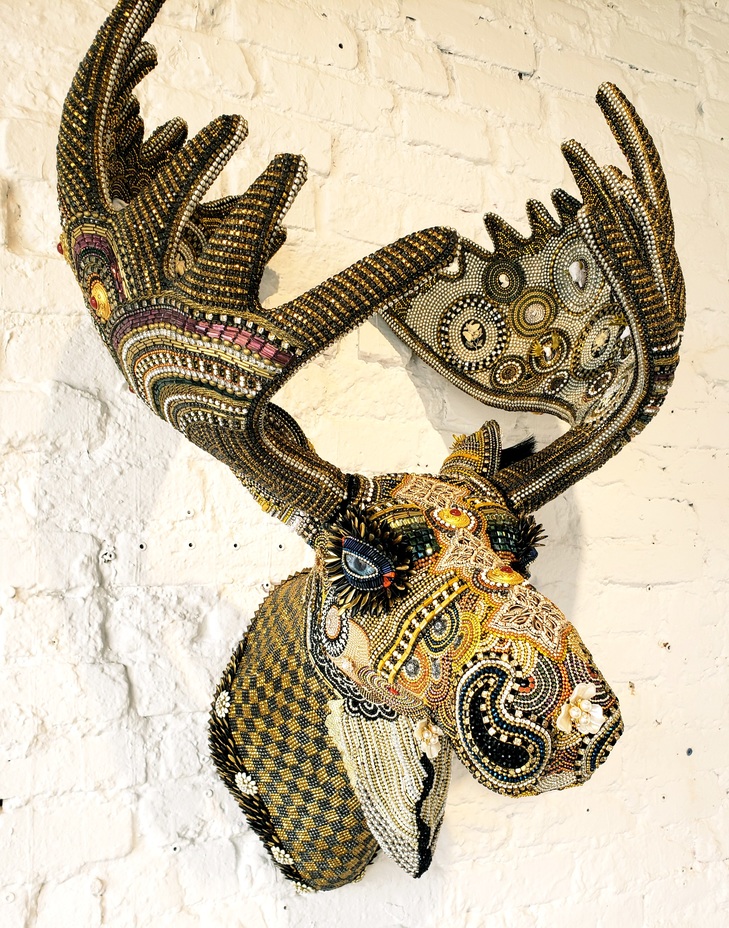 Beaded Moose