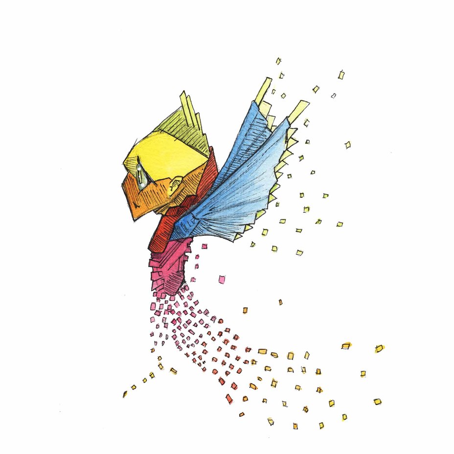 Matrix Chibi Bird